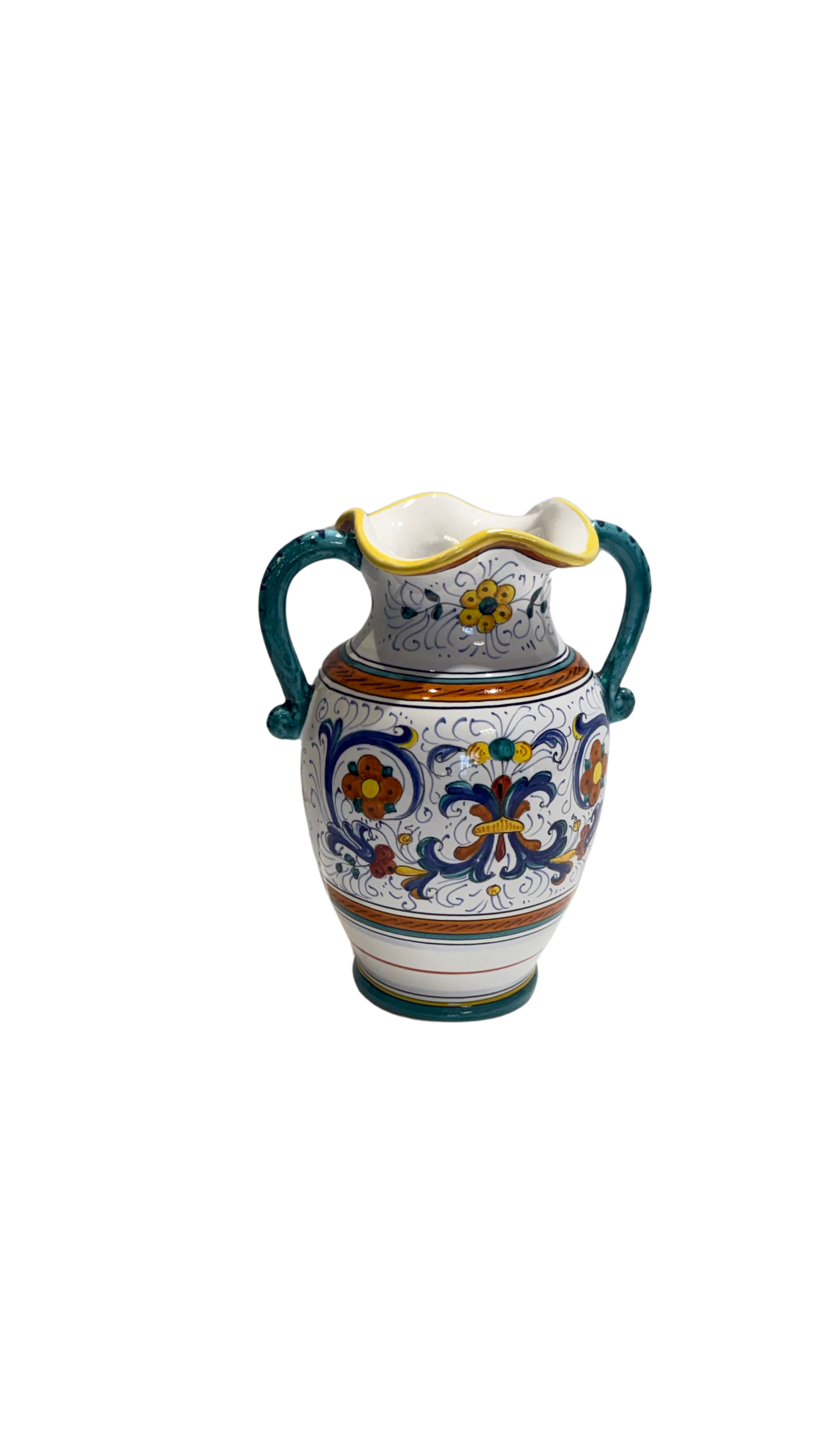 VINTAGE & COLLECTIBLE CERAMICS Ricco Deruta Small Vase – CAMA Collection (Collectors’ Piece)