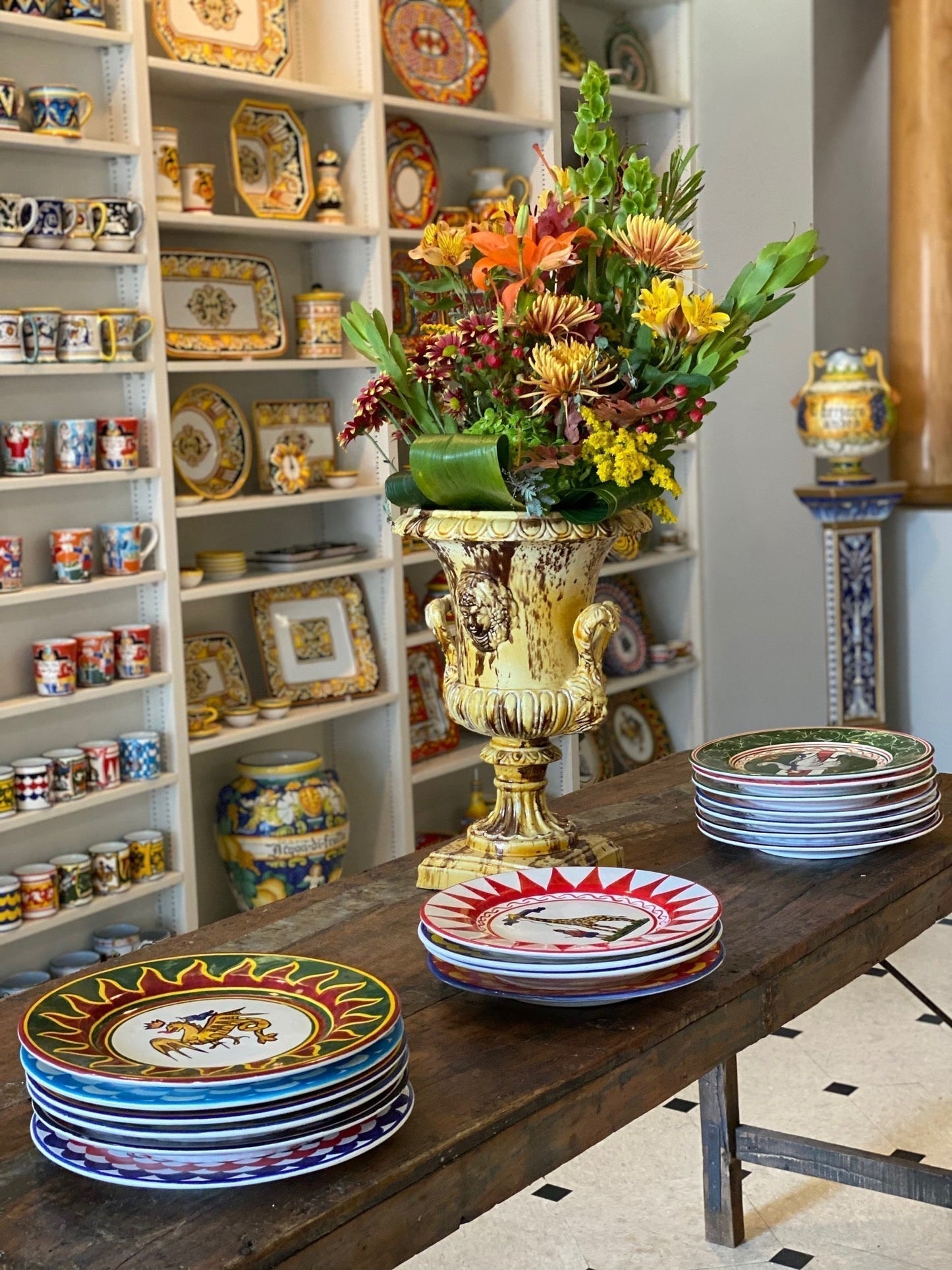 Contrade Medium Bowl 10" - Giraffe