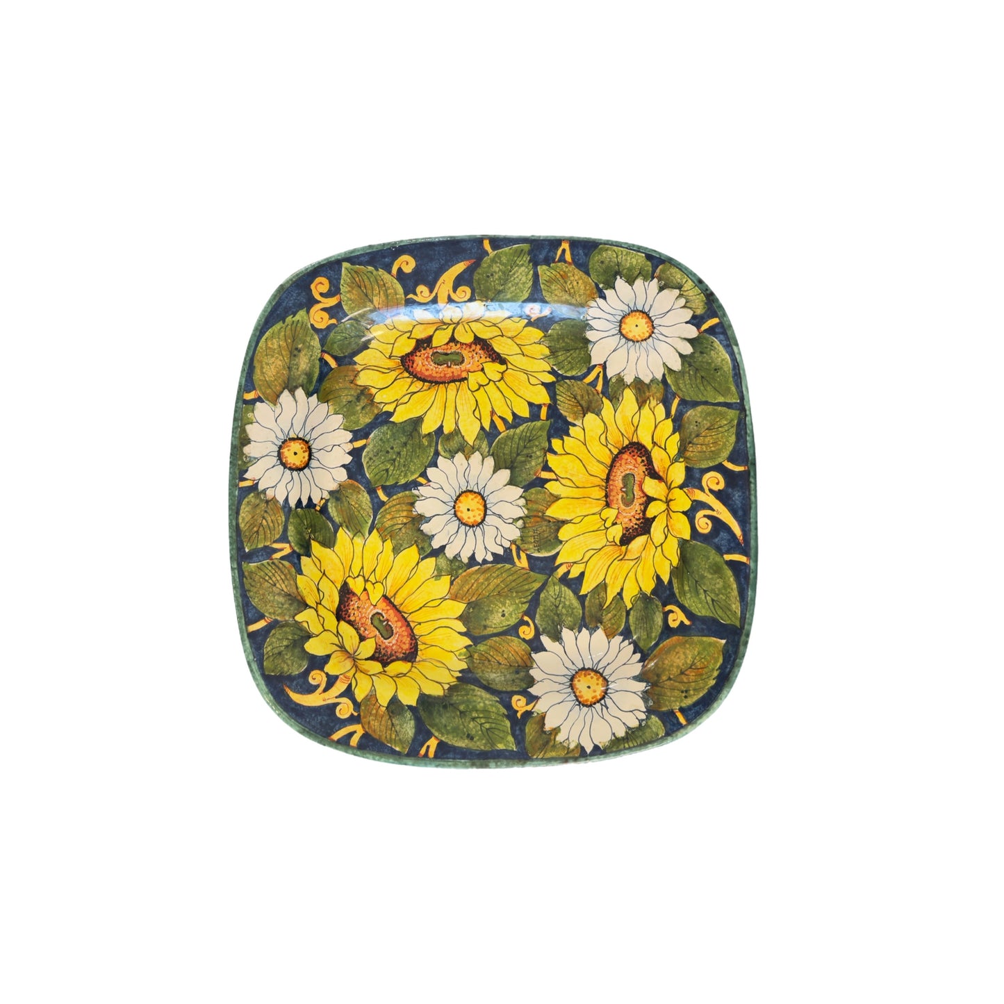 VINTAGE & COLLECTIBLE CERAMICS Sunflower Wall Plate