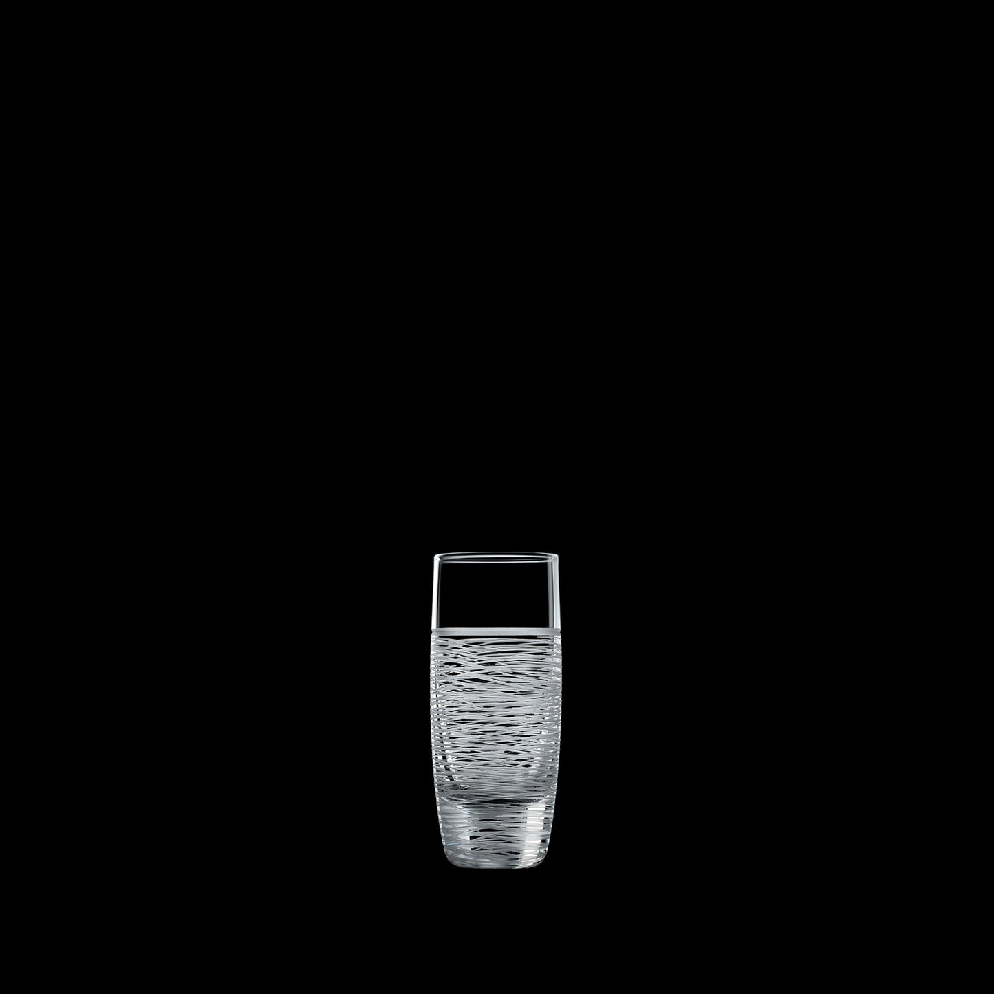 Salviati Hand-Carved Crystal Shot Glasses, Set of 6