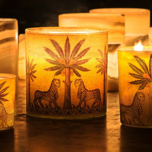 Ortigia Sicilia Glass Plate & Soap- Zagara