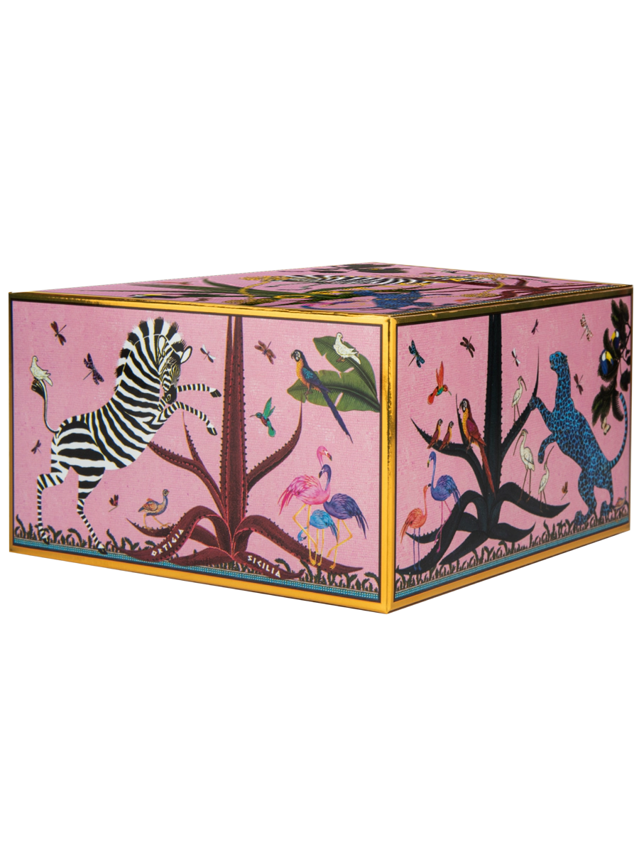 Italian Ceramic Bowl – Ortigia Pink Zebra