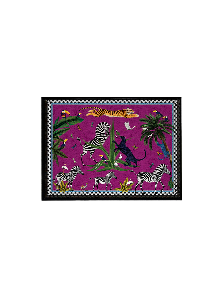 Ortigia Sicilia Flying Tiger Cardinale Tray - Small