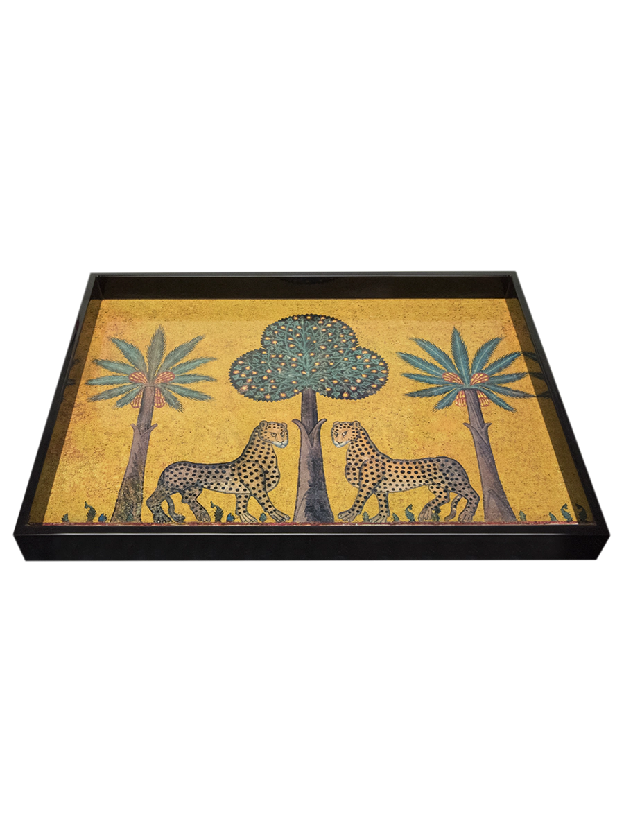 Ortigia Sicilia Zagara Lacquer Tray – Medium