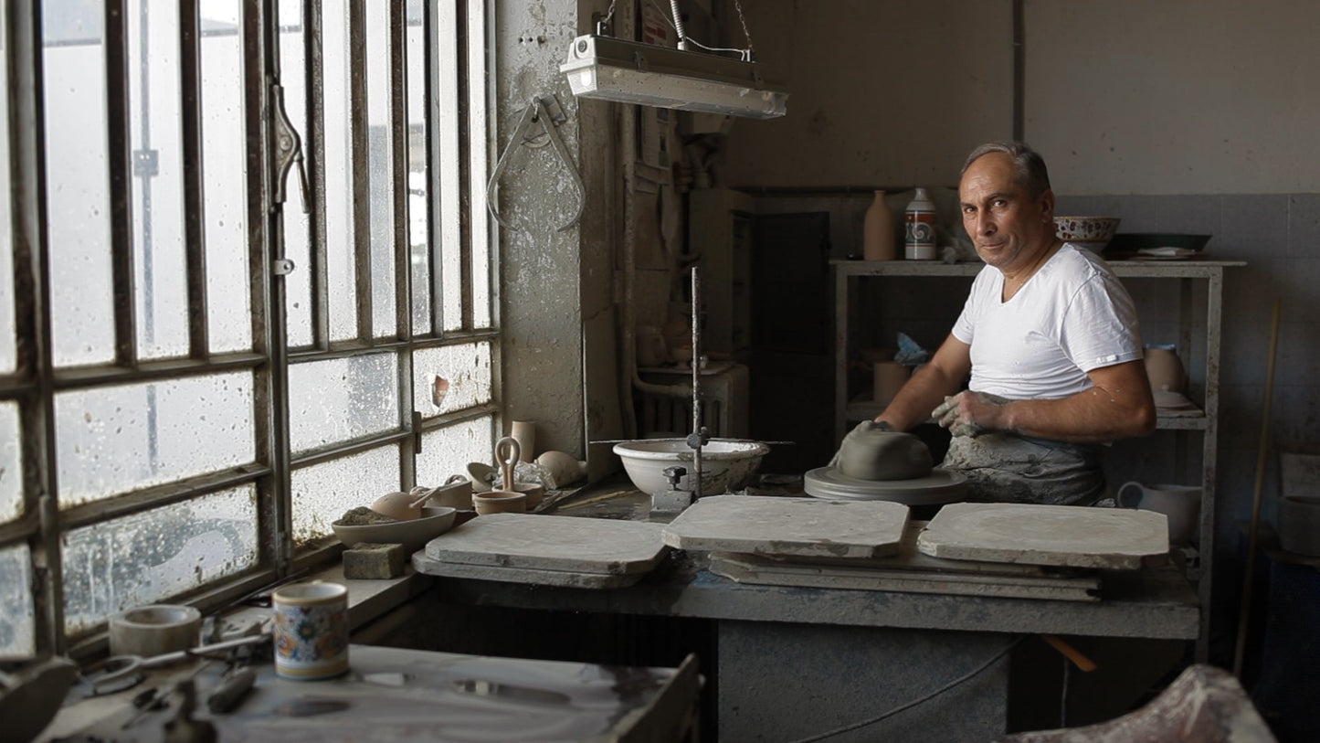 Ricco Deruta Parmesan Jar, ceramics, pottery, italian design, majolica, handmade, handcrafted, handpainted, home decor, kitchen art, home goods, deruta, majolica, Artisan, treasures, traditional art, modern art, gift ideas, style, SF, shop small business, artists, shop online, landmark store, legacy, one of a kind, limited edition, gift guide, gift shop, retail shop, decorations, shopping, italy, home staging, home decorating, home interiors