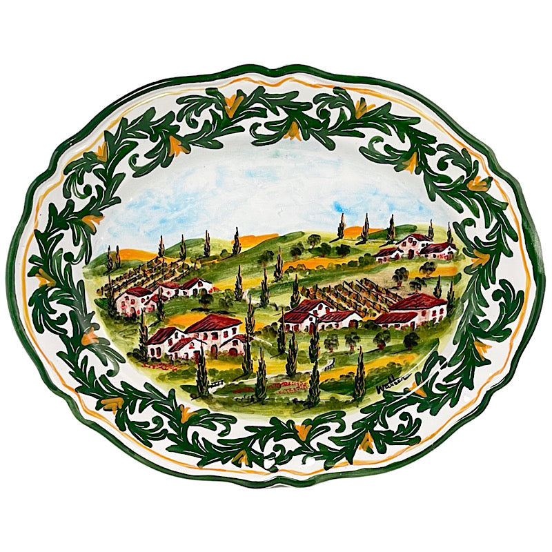 Tuscan Countryside Collection is painted by Giada Staccioli, italy, siena