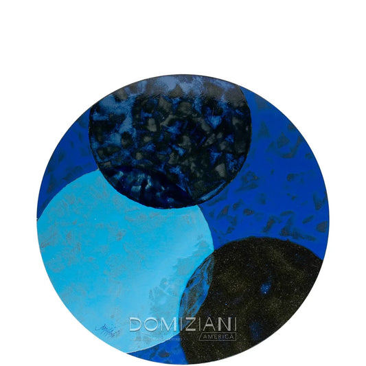 Domiziani Lava Stone Tabletop: (COD 181) Forma Blu