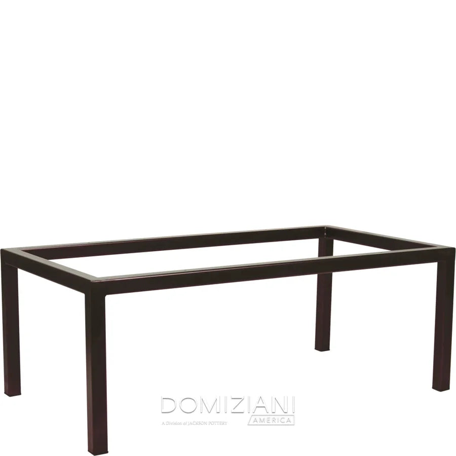 Domiziani Coffee Table Base, 1.5 in. Frame, Powder Coated Steel - Brown, ceramics, pottery, italian design, majolica, handmade, handcrafted, handpainted, home decor, kitchen art, home goods, deruta, majolica, Artisan, treasures, traditional art, modern art, gift ideas, style, SF, shop small business, artists, shop online, landmark store, legacy, one of a kind, limited edition, gift guide, gift shop, retail shop, decorations, shopping, italy, home staging, home decorating, home interiors