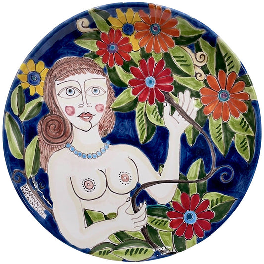 Susanna De Simone Garden of Eden Plate