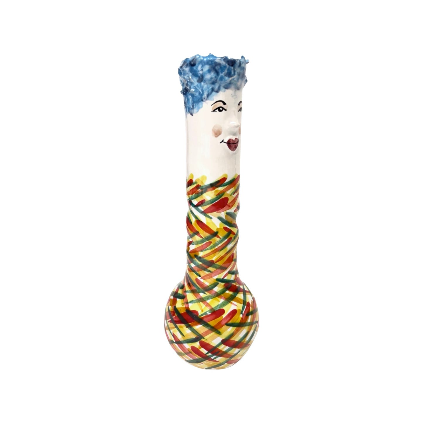 Funny People Squatty Rainbow Vase