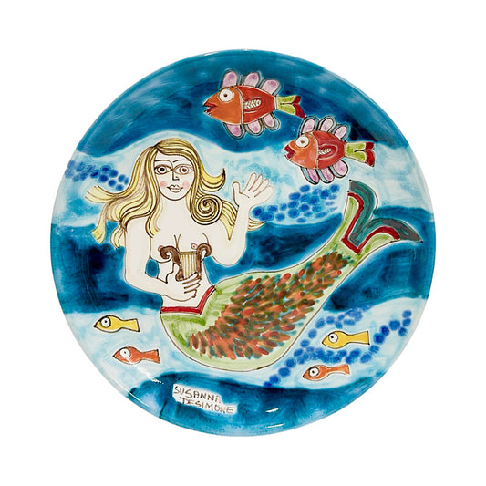 Susanna De Simone Mermaid Plate