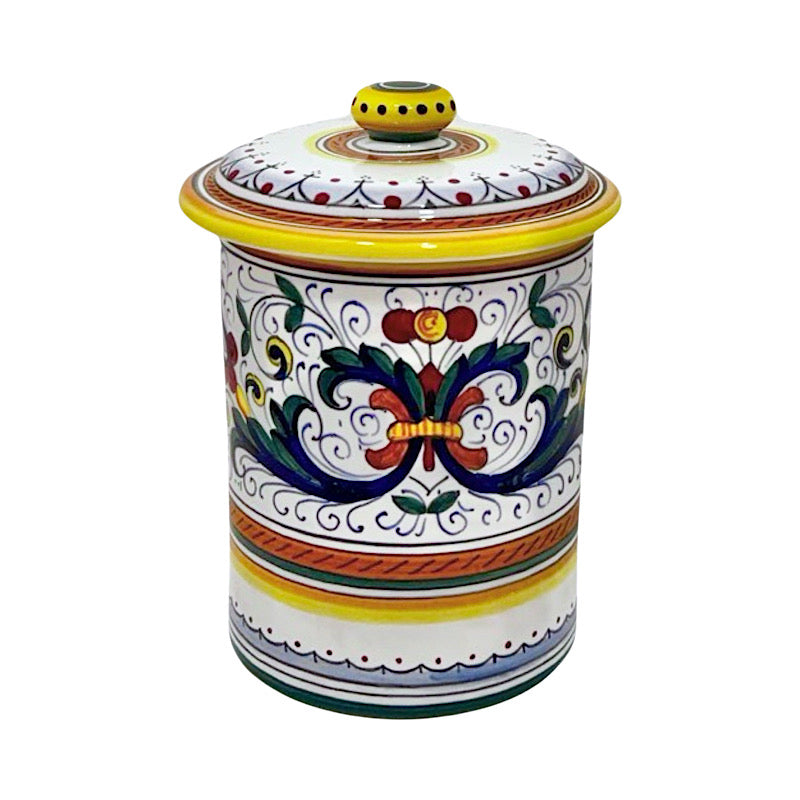 Personalized Ricco Deruta Canister - Med