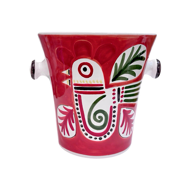 Festive Rooster Ice Bucket