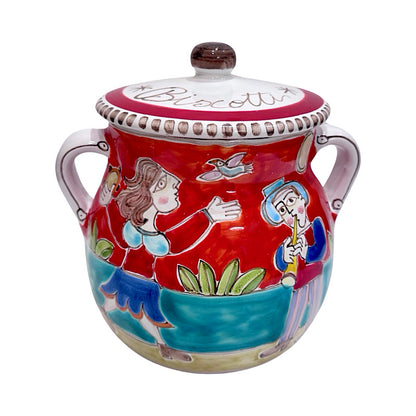 Musicians Biscotti Jar by De Simone