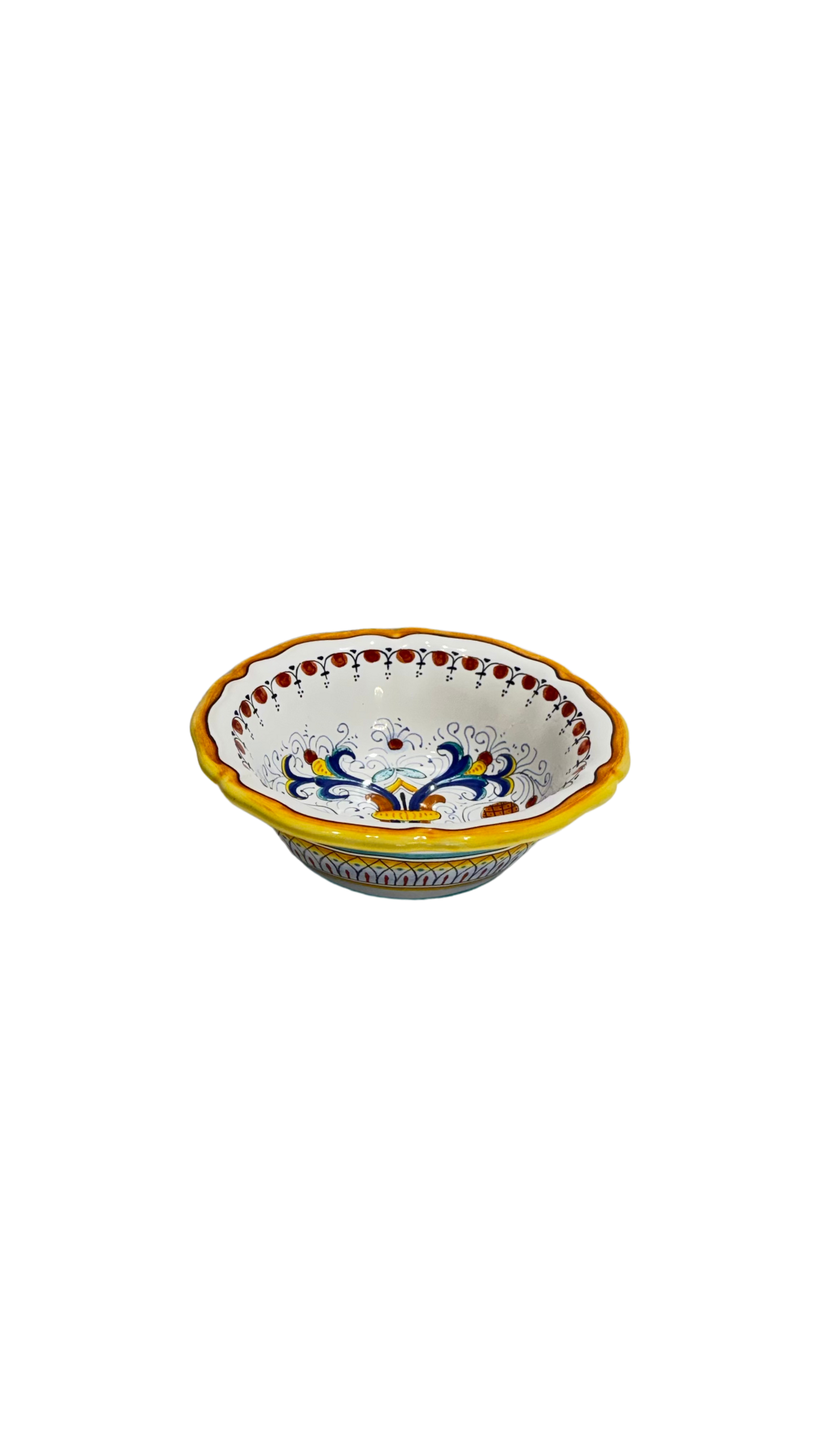 VINTAGE AD COLLECTIBLES Ricco Deruta Ice Cream Bowl – CAMA Collection (Collectors’ Piece)