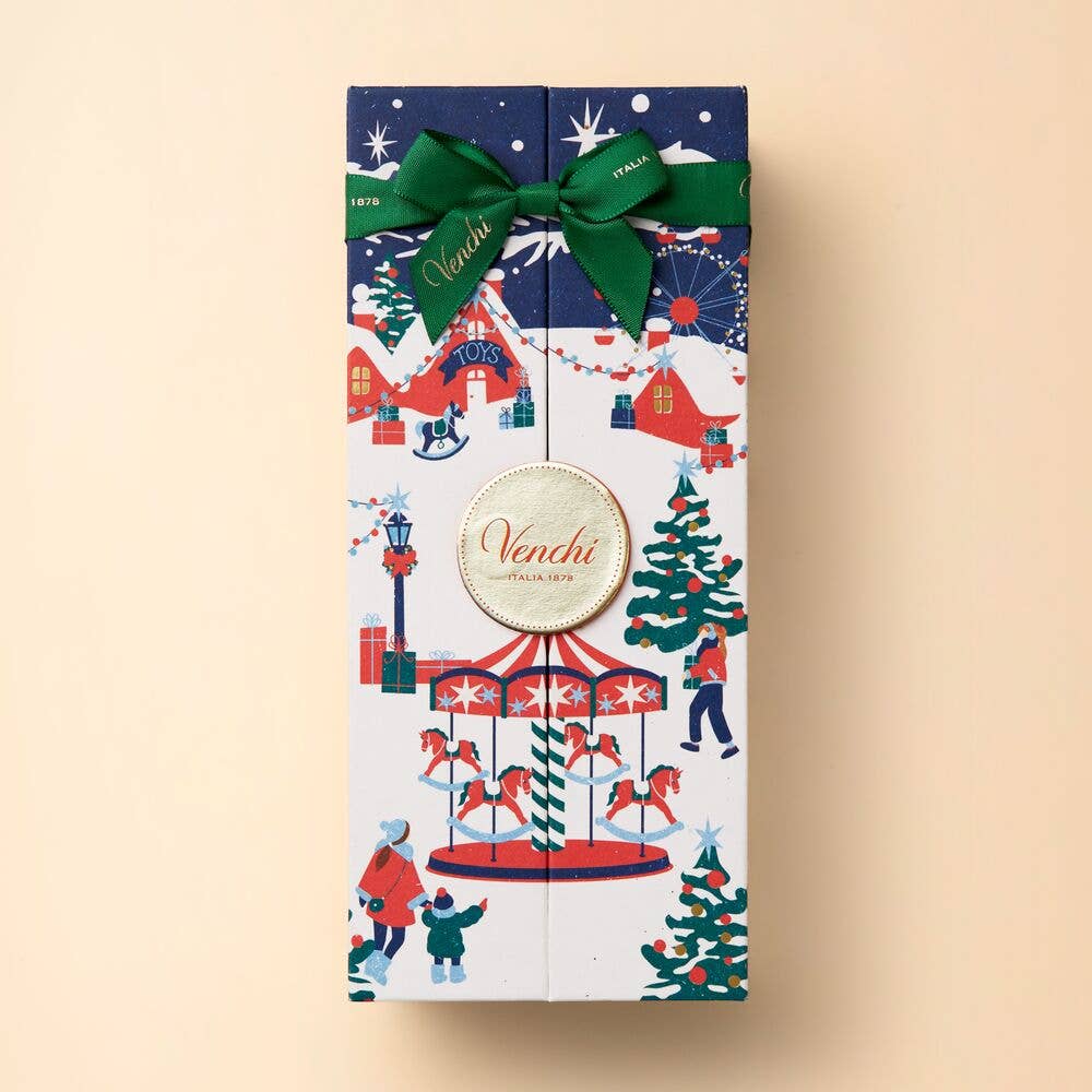 Venchi Prestige Christmas Advent Calendar – Vintage Dream, 31 Italian Chocolates