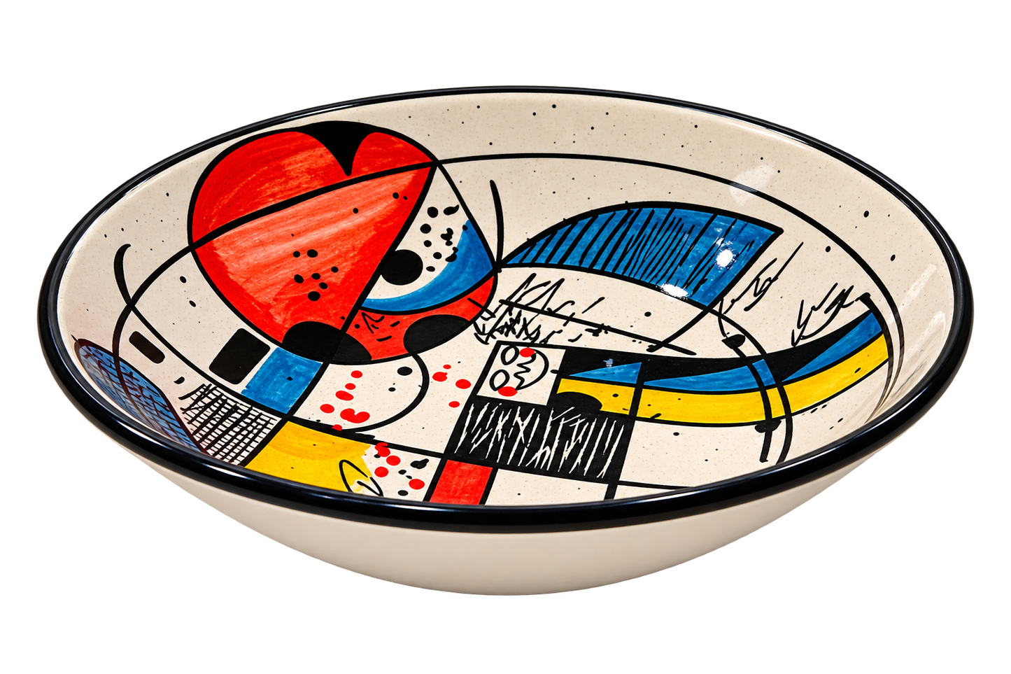 Modern Abstract Bowl 3