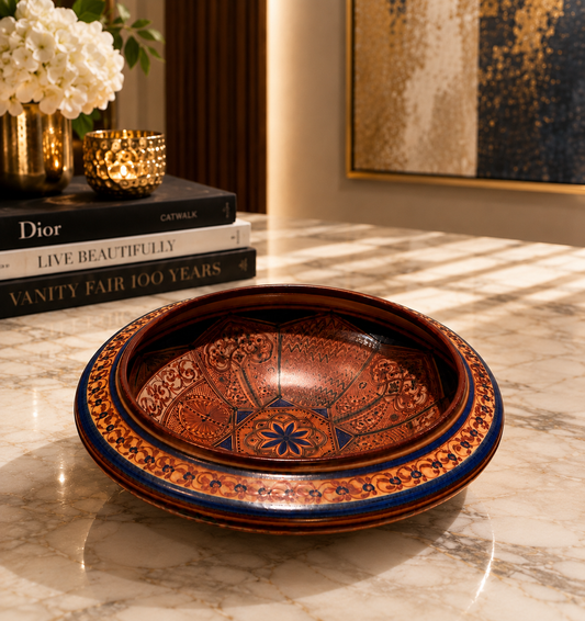 Vignoli Masterpiece – Monumental Vintage & Collectible Italian Ceramic Bowl