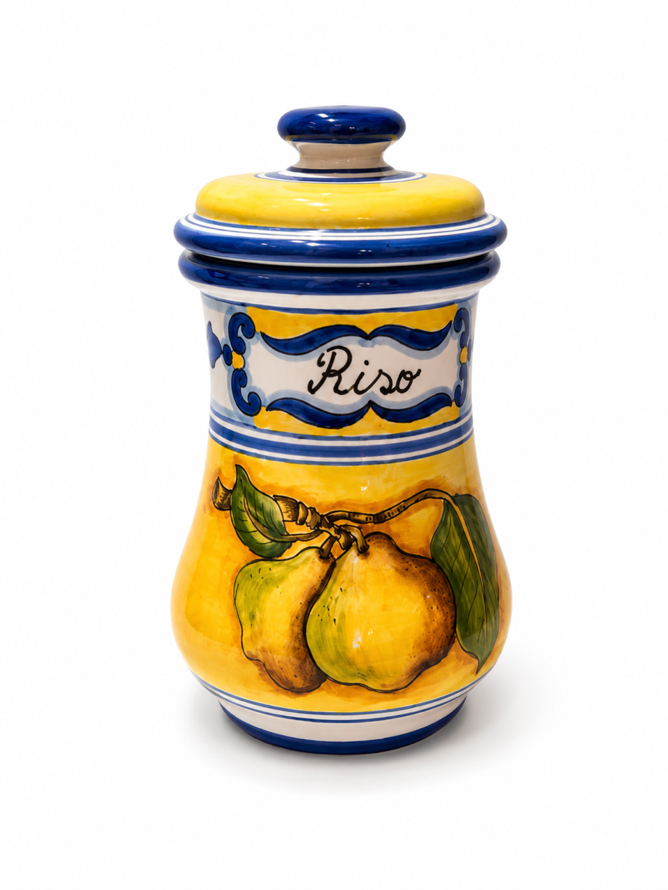 VINTAGE & COLLECTIBLE CERAMICS Dispensa del Sole – Vintage Italian Ceramic Canister Set