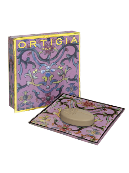 Ortigia Sicilia  Glass Plate & Soap- Aragona