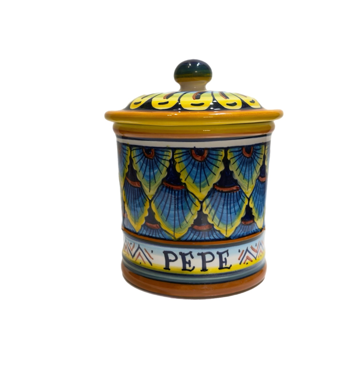 Pepe Canister: Collectible Majolica, B-61