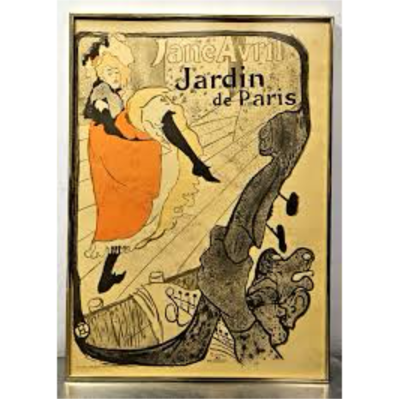 Jane Avril – Jardin de Paris | Toulouse-Lautrec Poster