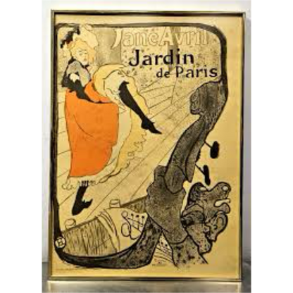 Jane Avril – Jardin de Paris | Toulouse-Lautrec Poster