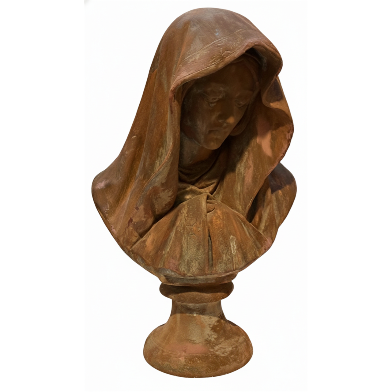 VINTAGE & COLLECTIBLE CERAMICS Bust – Hooded Figure, Italy
