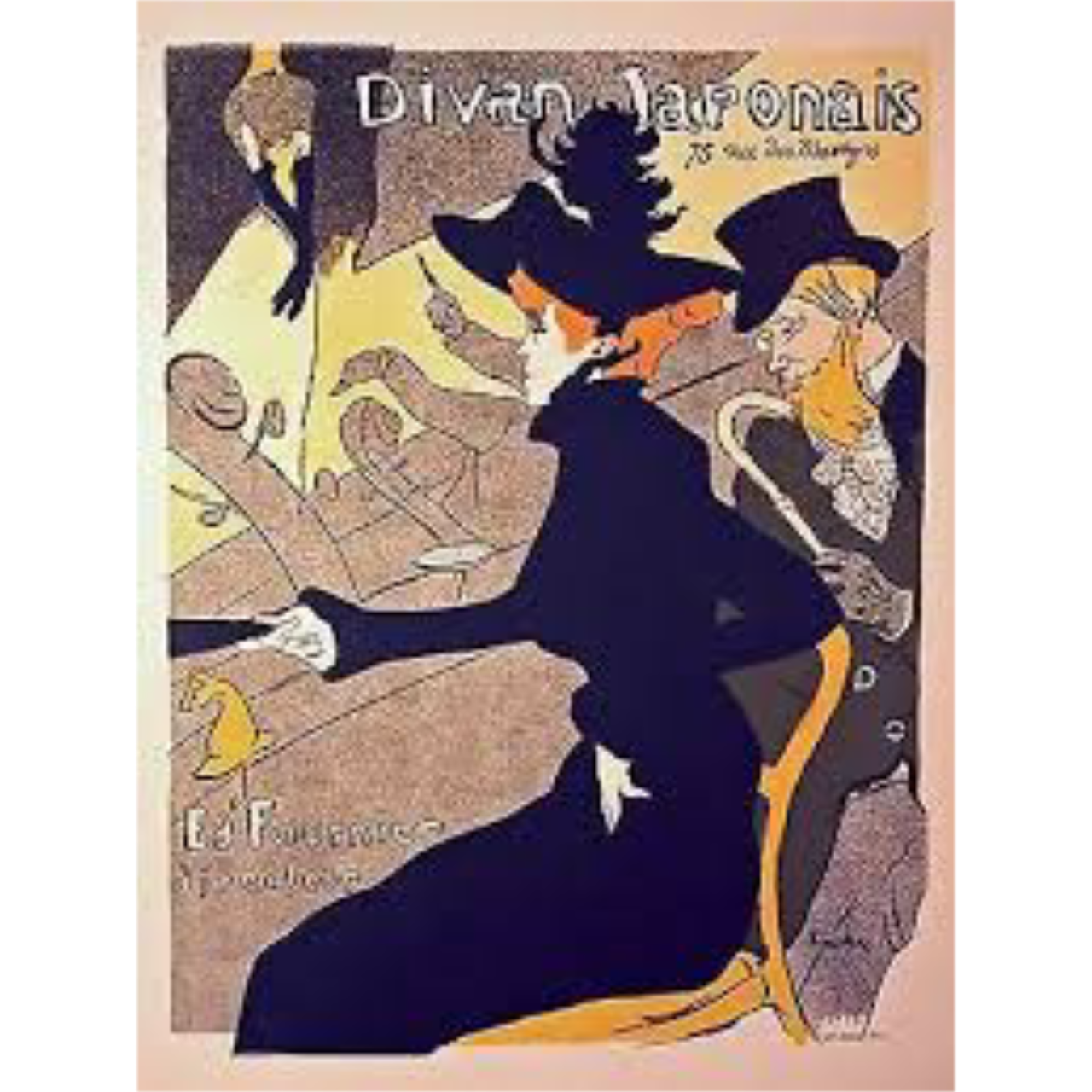 Divan Japonais – Toulouse-Lautrec Poster