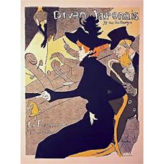 Divan Japonais – Toulouse-Lautrec Poster