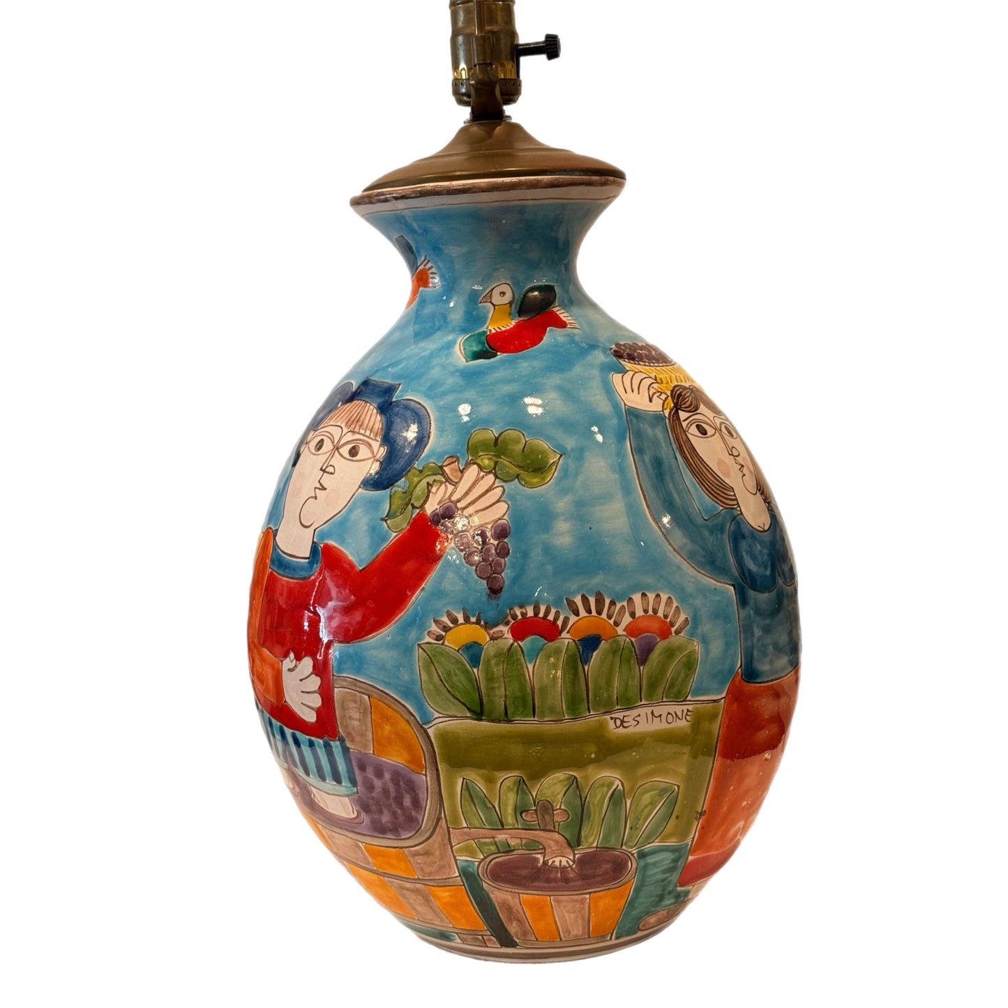 Original Vintage Giovanni DeSimone Lamp