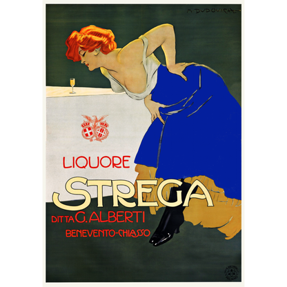 Liquore Strega – Ditta G. Alberti | Marcello Dudovich Italian Poster