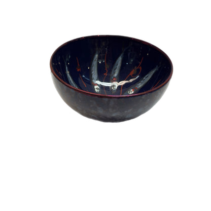 Vignoli Hand-Painted Ceramic Bowl – Anchovy Design 3