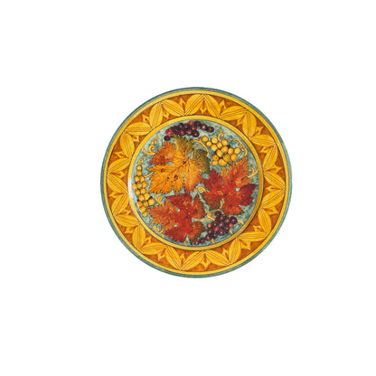 VINTAGE & COLLECTIBLE CERAMICS Tuscan Leaves Wall Plate
