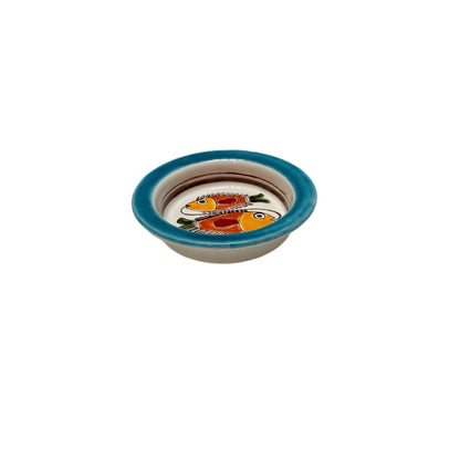 Susanna DeSimone Hand-Painted Coaster – Fishes
