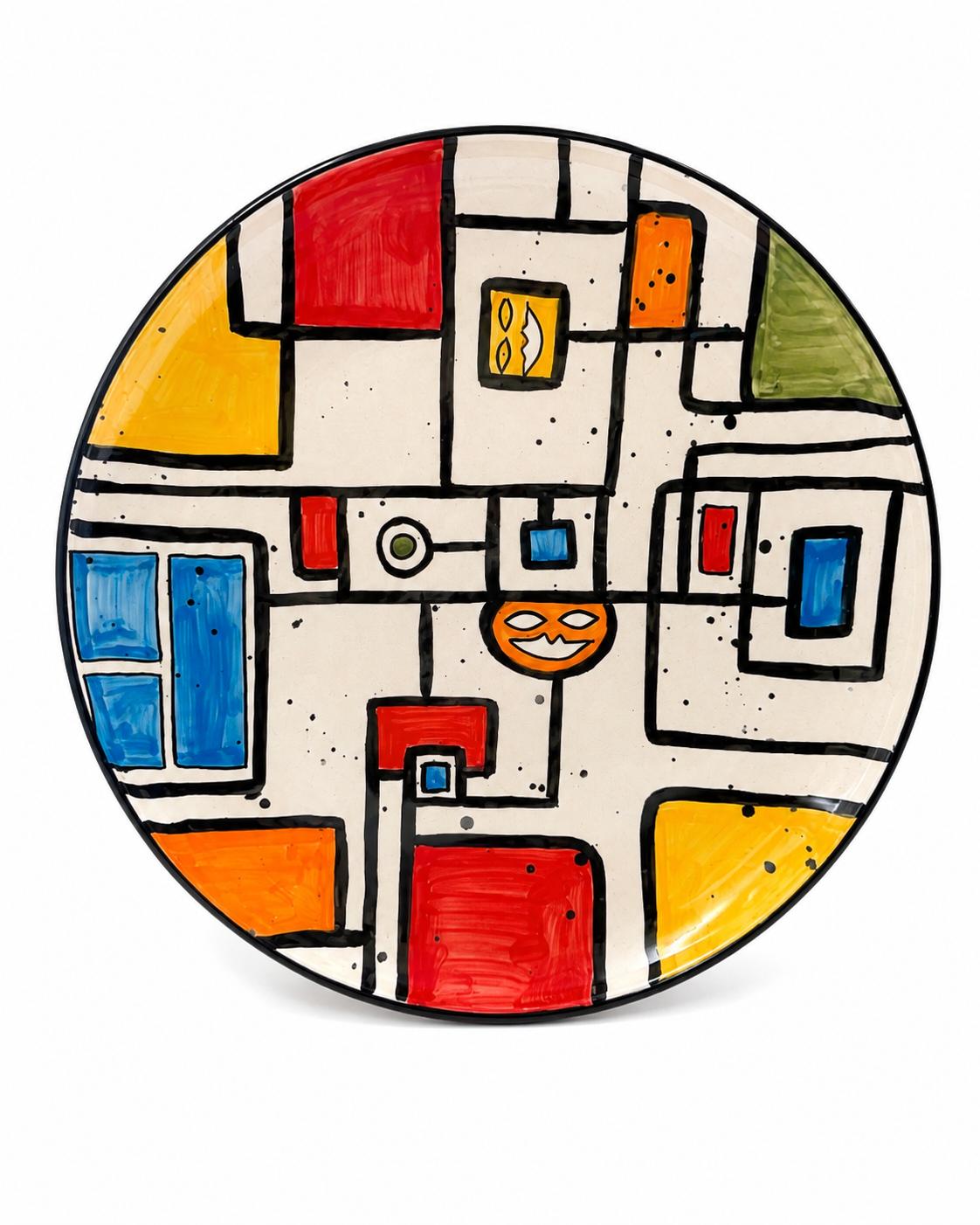 Modern Abstract Plate 1