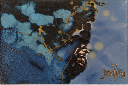 Domiziani Blue Sea Tray & Wall Hanging — 16" × 12"
