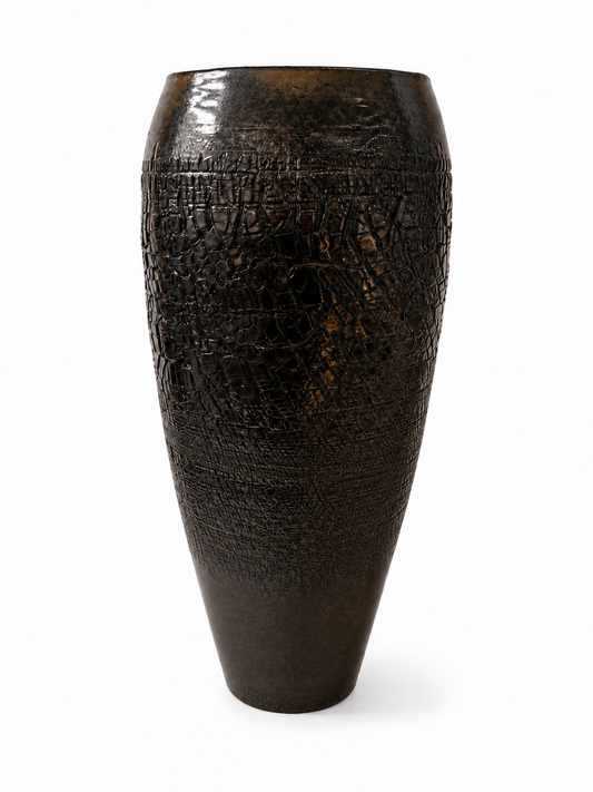 Terracotta Large Vase - Brown