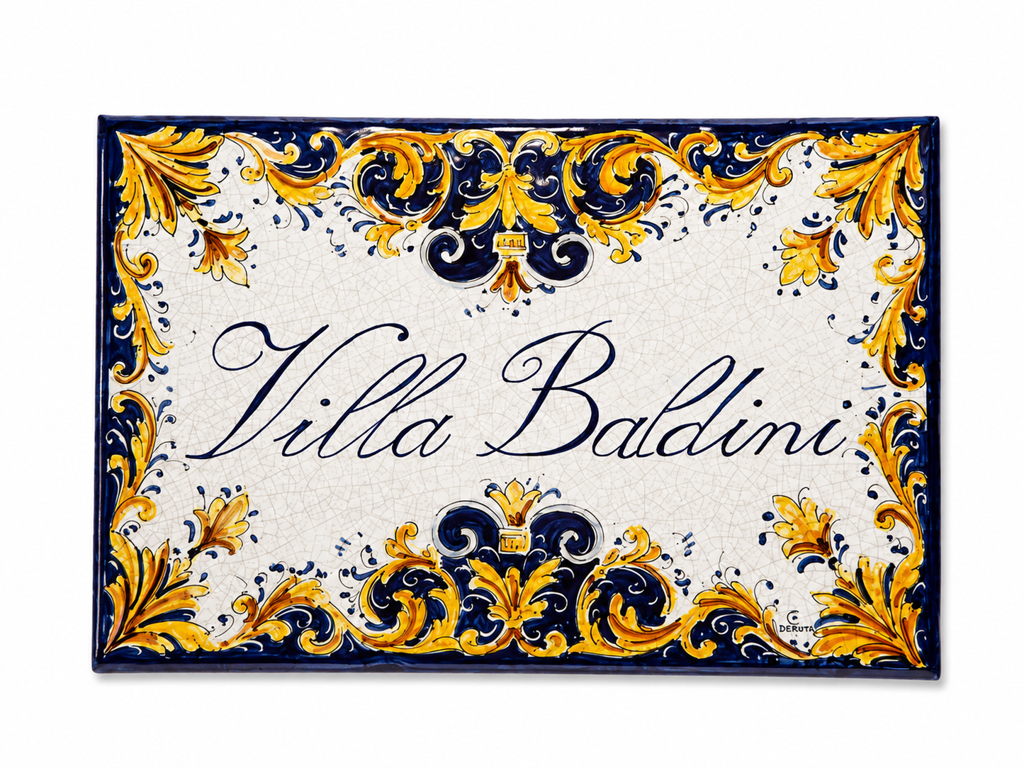 Customized Hand-painted Address Plate