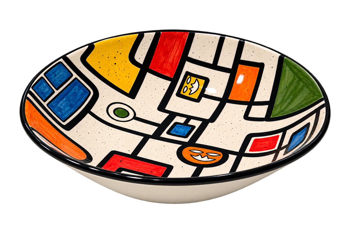 Modern Abstract Bowl 1