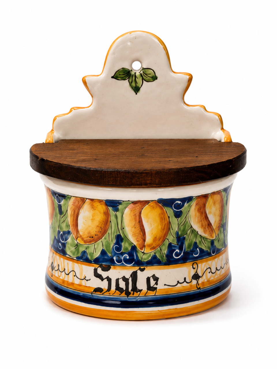 VINTAGE & COLLECTIBLE CERAMICS  Limoni di Toscana – Vintage Italian Ceramic Salt Cellar