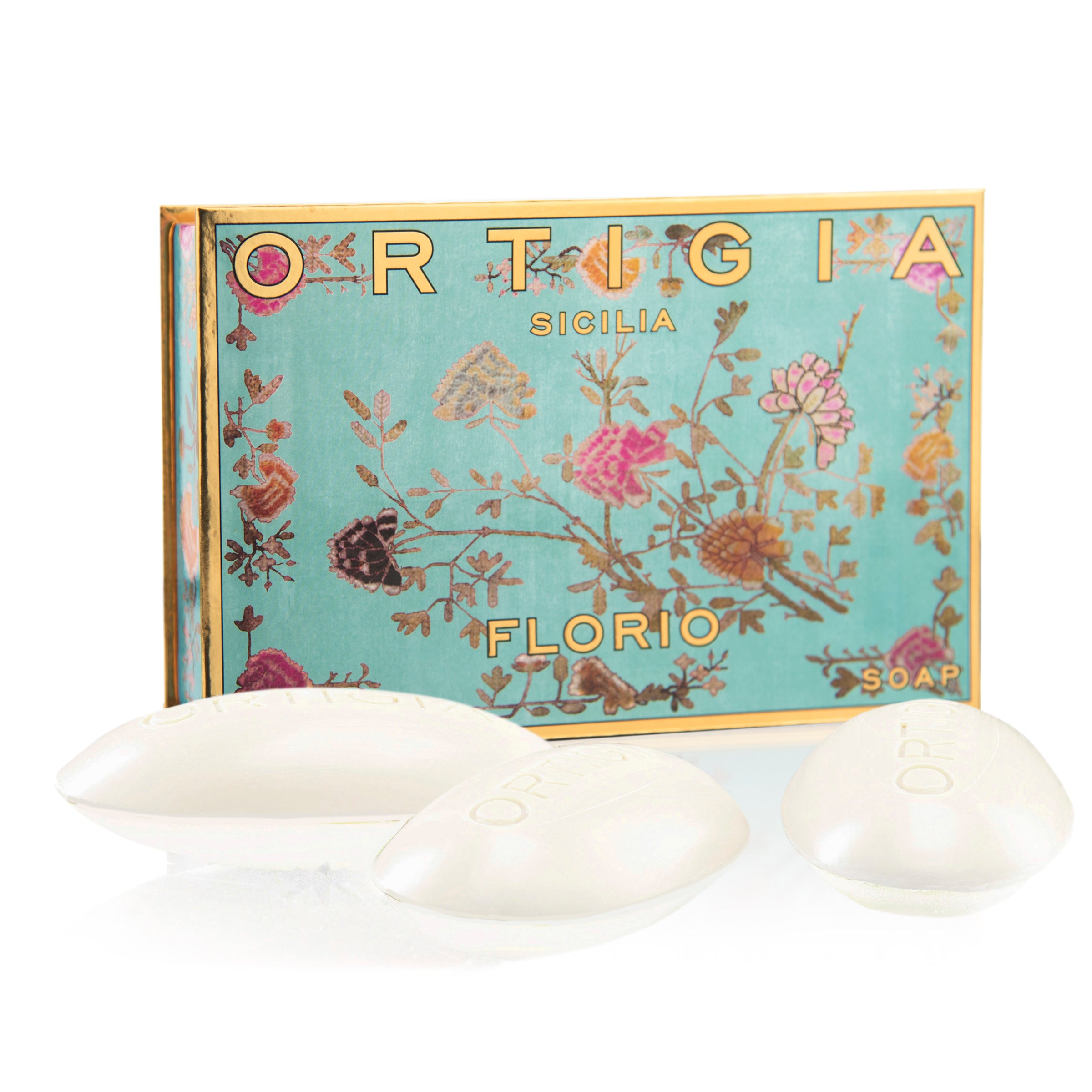 Ortigia Sicilia Florio Soap Set of 3