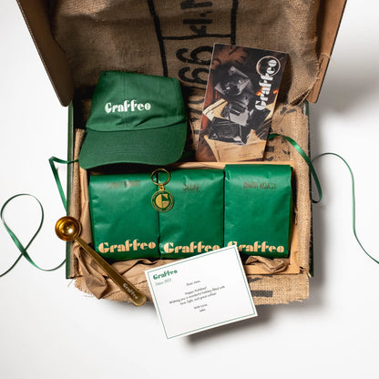 Graffeo Holiday Coffee Gift Set — Premium Artisan Coffee Gift Box