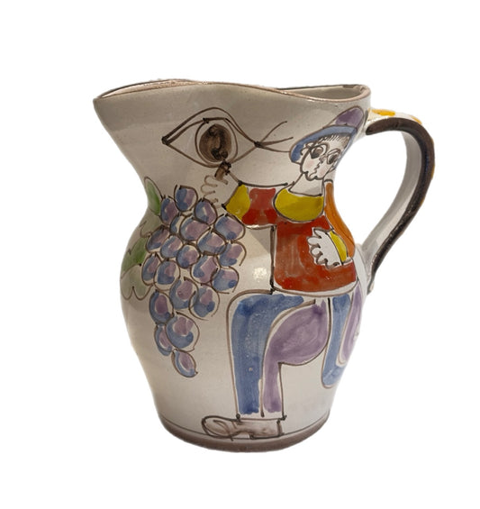 Giovanni De Simone Original Sicilian Grape Sangrilla Pitcher