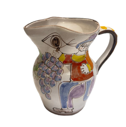 Giovanni De Simone Original Sicilian Grape Sangrilla Pitcher