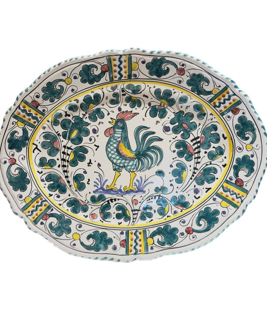 PRE-OWNED CAMA Orvieto: Oval Platter, 17" x 13"