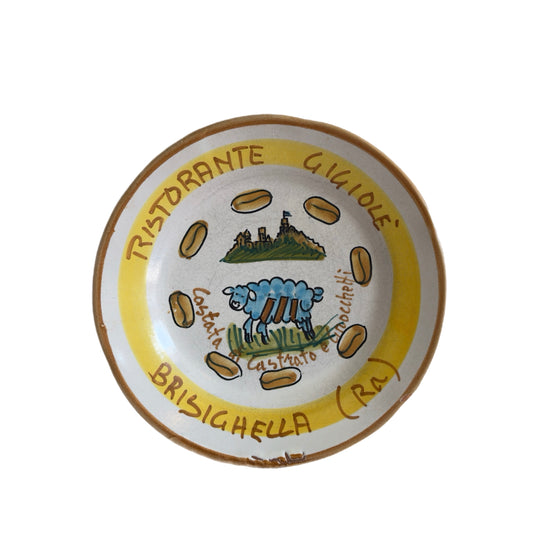 Buon Ricordo by Ceramica Vietri Mare Vintage Collectible Plate 11