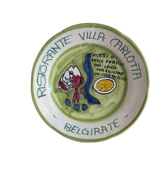 Buon Ricordo by Ceramica Vietri Mare Vintage Collectible Plate 05