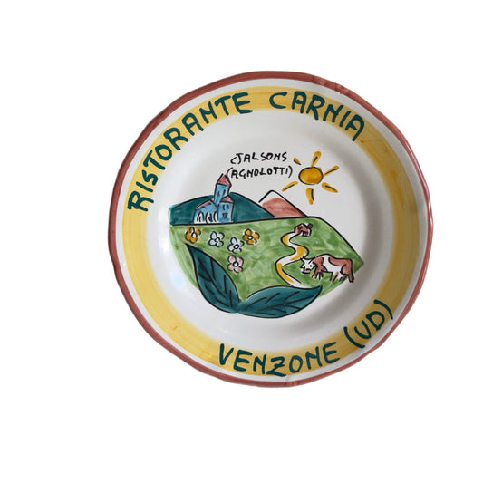Buon Ricordo by Ceramica Vietri Mare Vintage Collectible Plate 13
