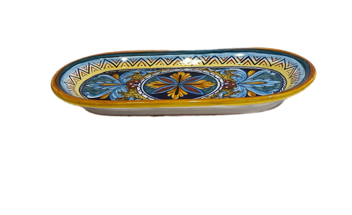 Collectible Majolica: Oval Tray B-64